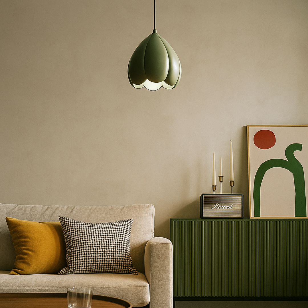 Lampa Wisząca W Kształcie Płatka – Nowoczesna – widok produktu 4 | Nuvira Home