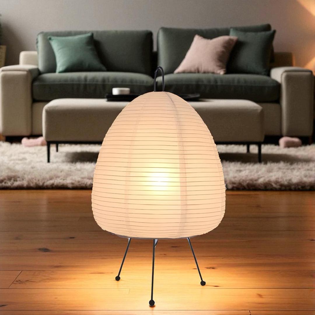Lampa Z Papieru Ryżowego Do Dekoracji Nastrojowej – Japońska – widok produktu 3 | Nuvira Home