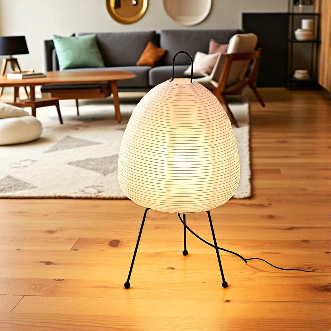 Lampa Z Papieru Ryżowego Do Dekoracji Nastrojowej – Japońska – widok produktu 4 | Nuvira Home