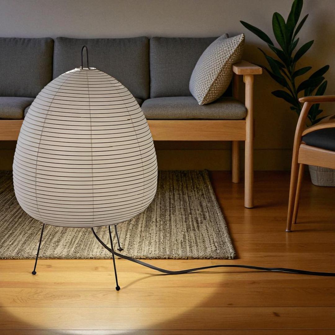 Lampa Z Papieru Ryżowego Do Dekoracji Nastrojowej – Japońska – widok produktu 6 | Nuvira Home