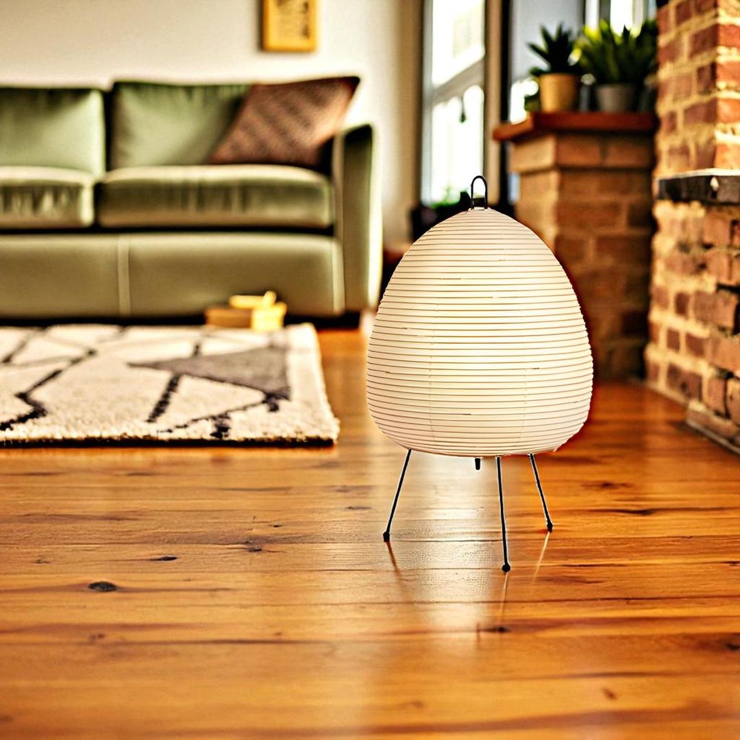 Lampa Z Papieru Ryżowego Do Dekoracji Nastrojowej – Japońska – widok produktu 7 | Nuvira Home