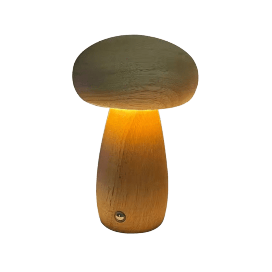 Lampka Nocna LED – Kształt Grzyba Ściemniana – widok produktu 2 | Nuvira Home