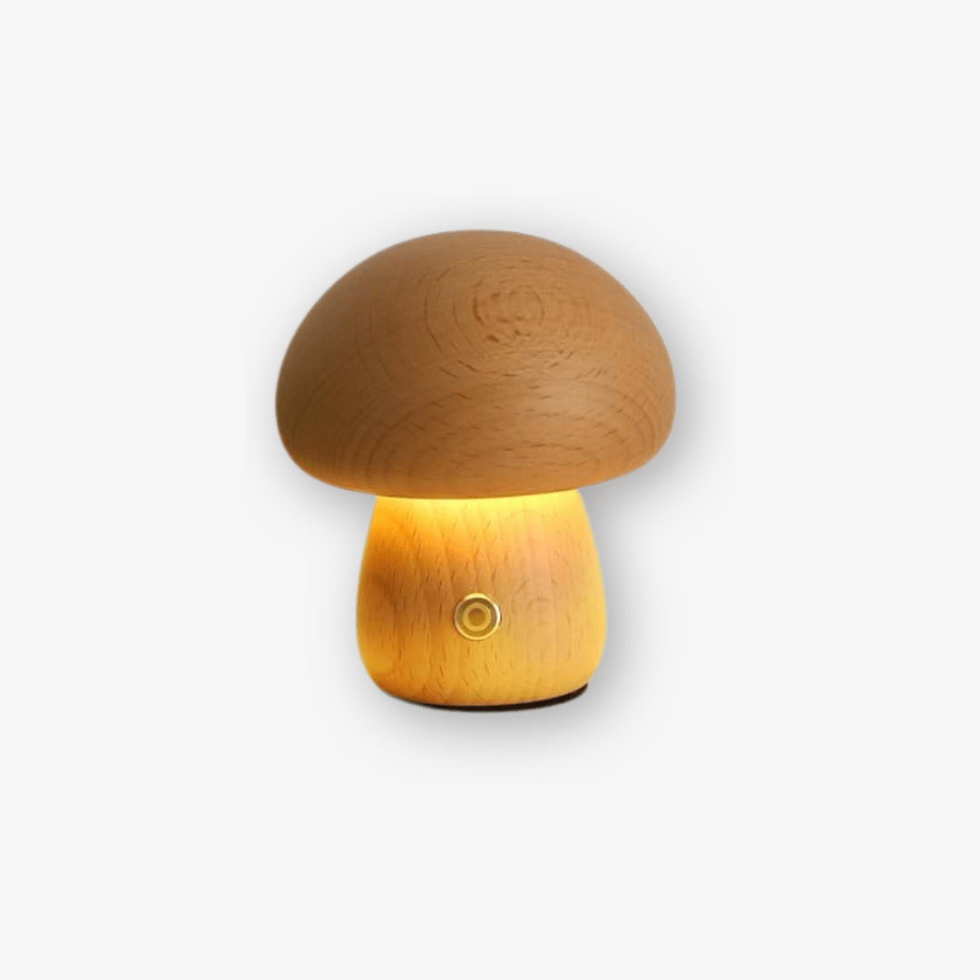 Lampka Nocna LED – Kształt Grzyba Ściemniana – widok produktu 14 | Nuvira Home