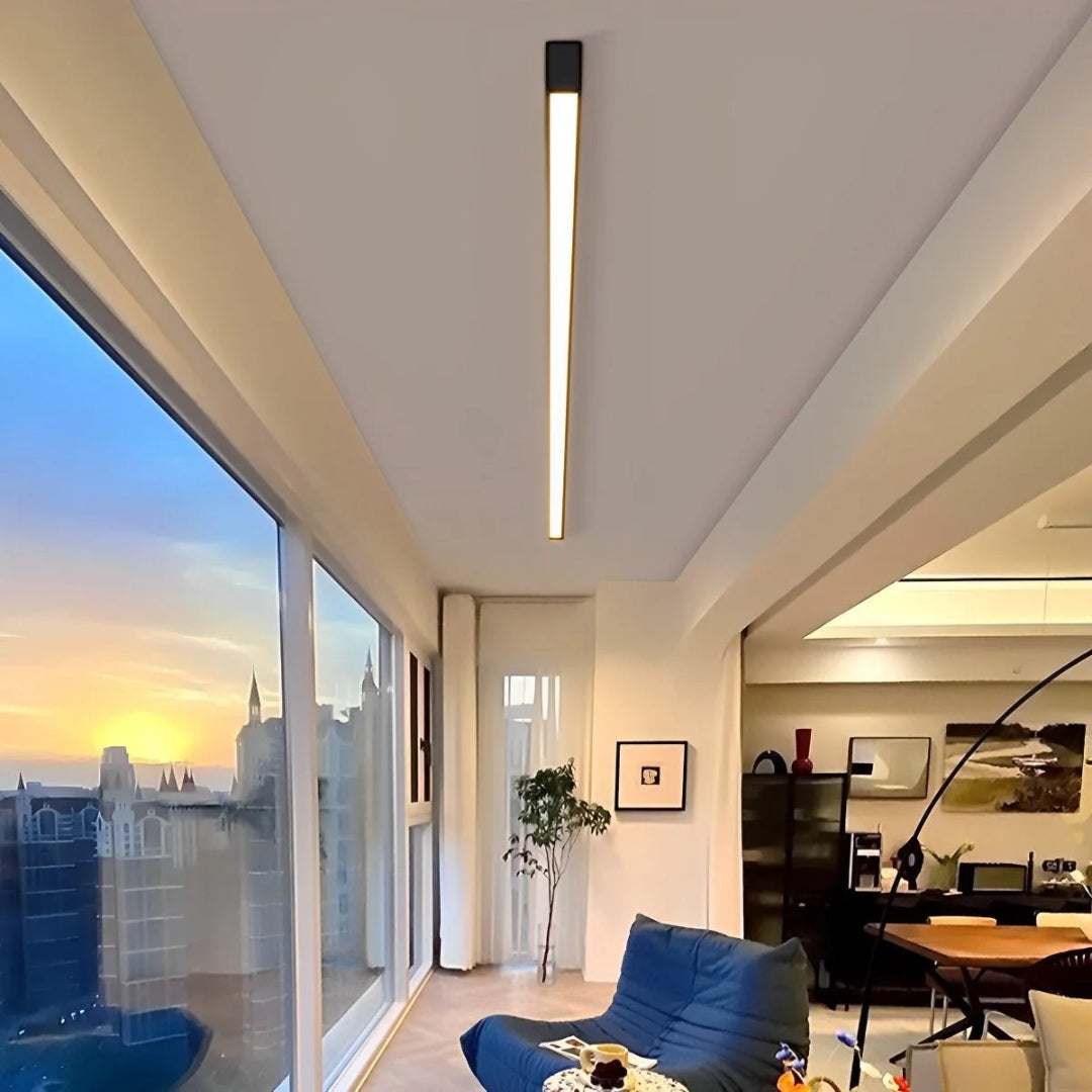 Liniowa lampa sufitowa LED – widok produktu 1 | Nuvira Home