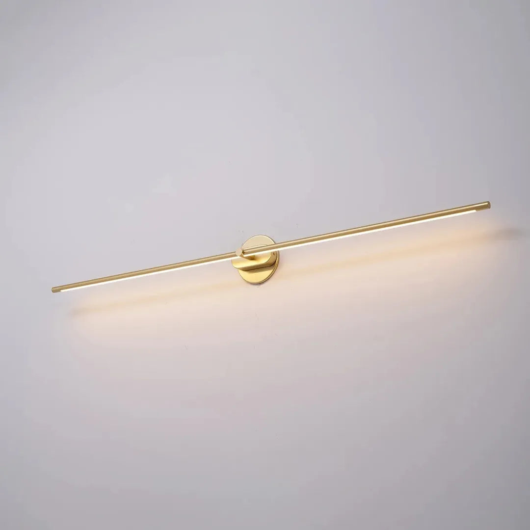Liniowa Metalowa Lampa Ścienna LED Do Łazienki – widok produktu 5 | Nuvira Home