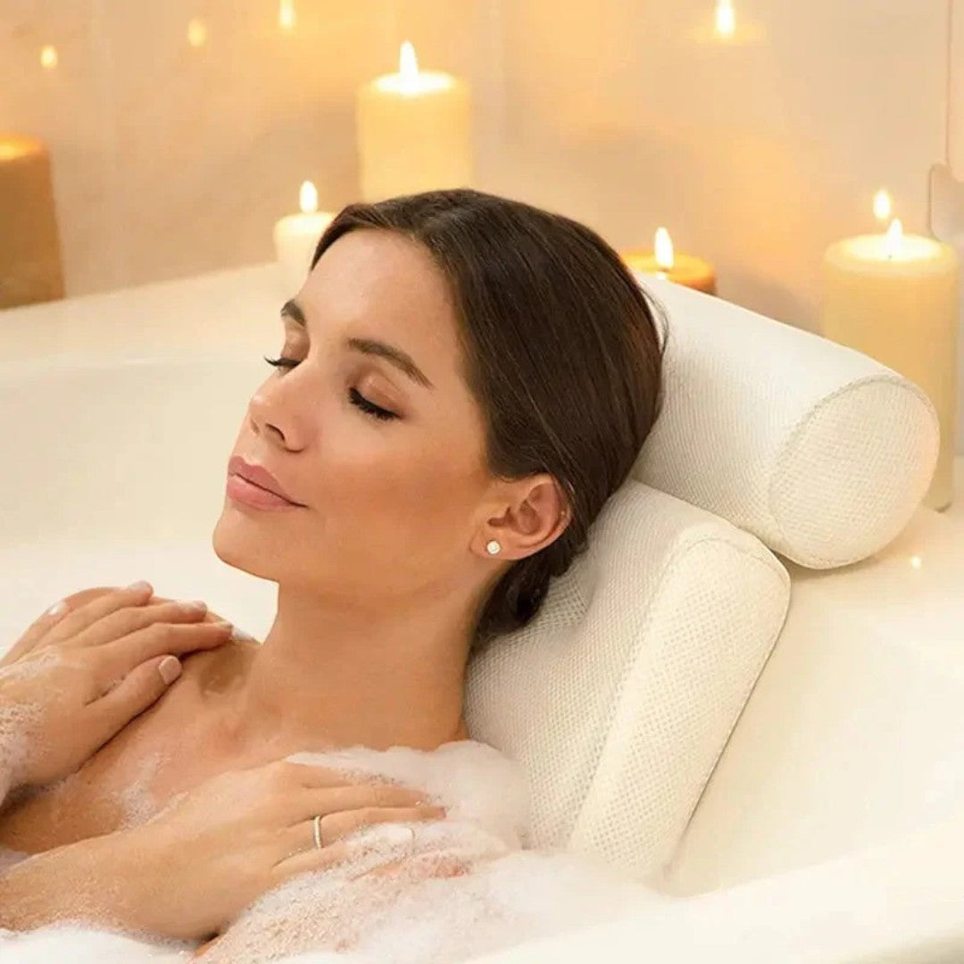 Luksusowa Poduszka Do Wanny – Plusz – widok produktu 4 | Nuvira Home