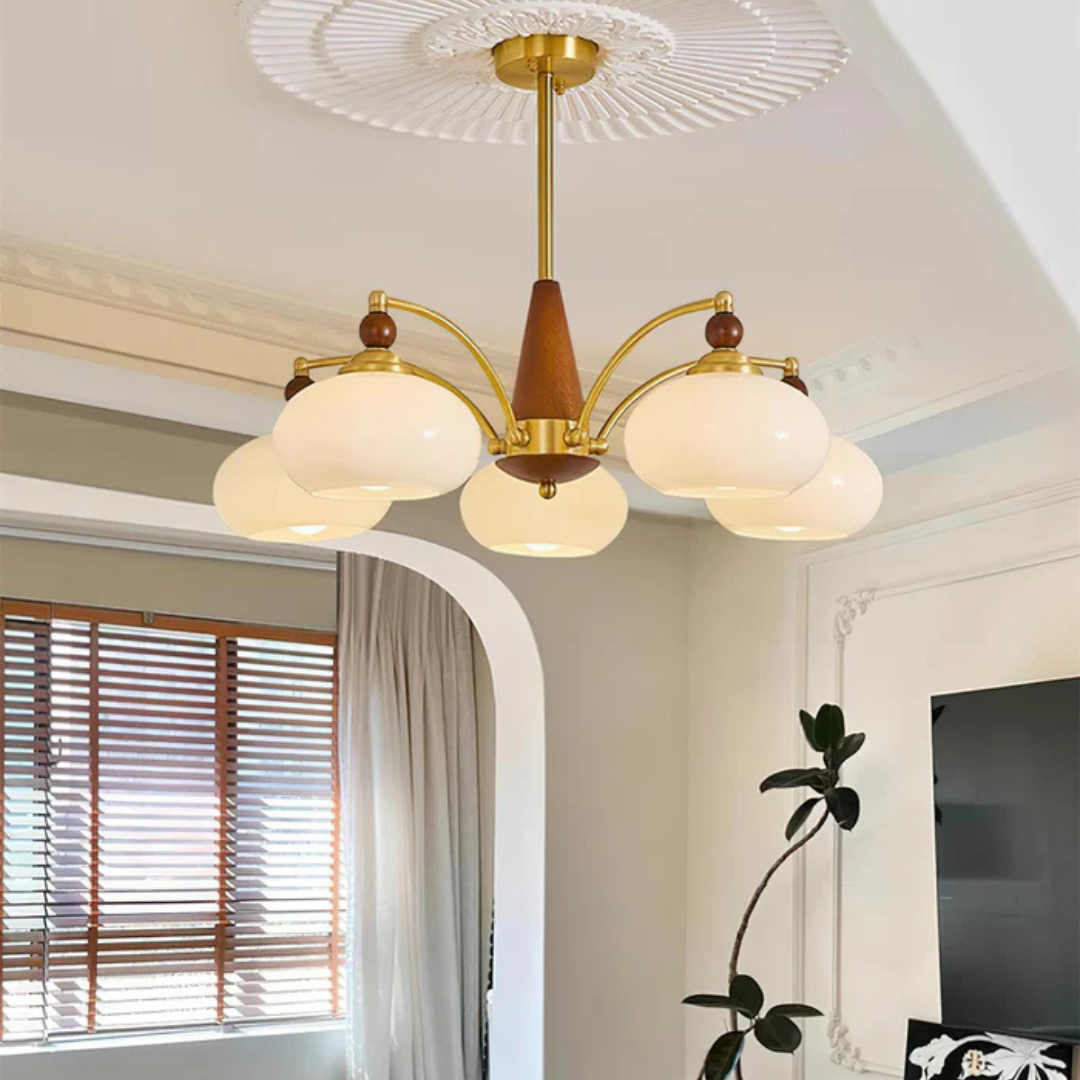 Luksusowy Żyrandol do Salonu – Eleganckie Oświetlenie – widok produktu 2 | Nuvira Home
