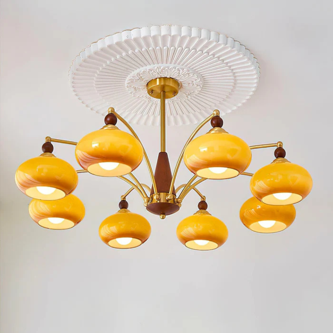 Luksusowy Żyrandol do Salonu – Eleganckie Oświetlenie – widok produktu 3 | Nuvira Home
