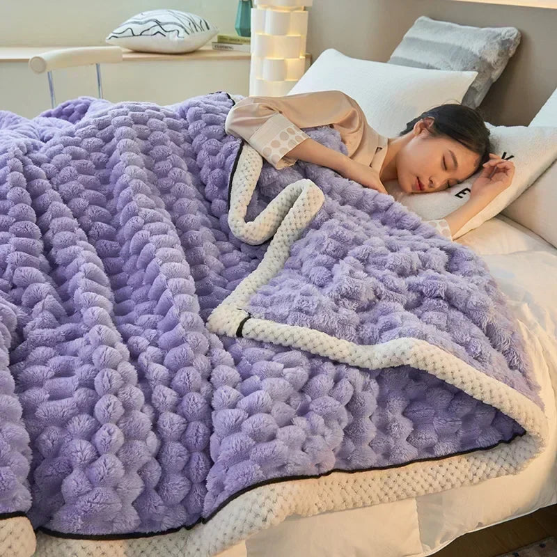 Miękki Flanelowy Koc na Kanapę i Łóżko – widok produktu 9 | Nuvira Home