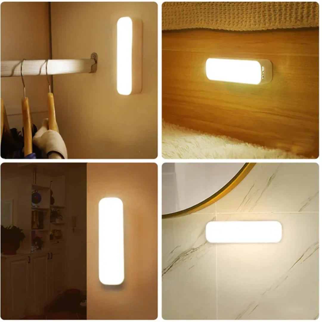 Minimalistyczna lampa ścienna z czujnikiem ruchu – widok produktu 7 | Nuvira Home