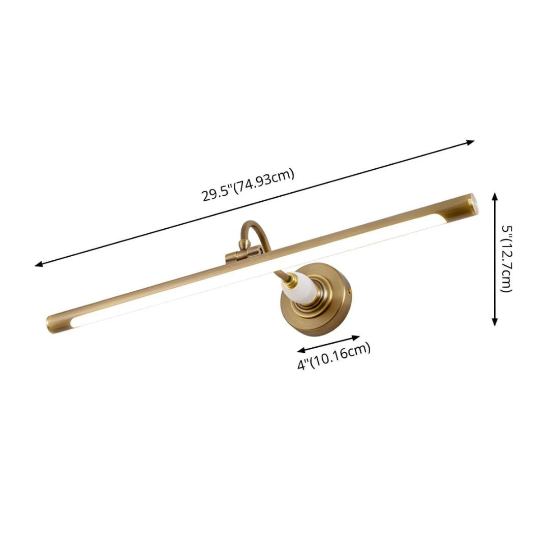 Minimalistyczna liniowa lampa ścienna – widok produktu 11 | Nuvira Home