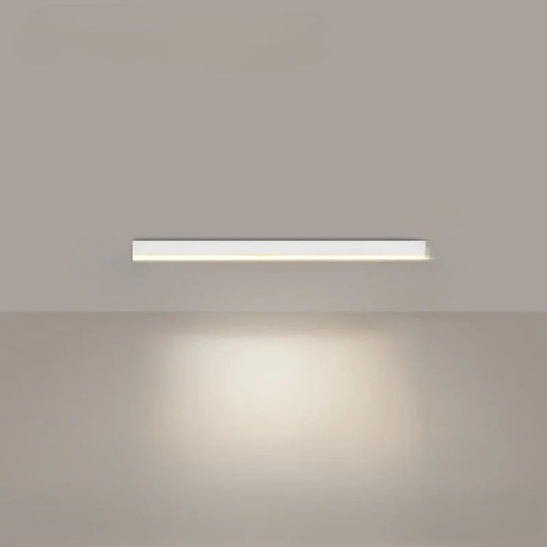 Minimalistyczna liniowa lampa sufitowa LED – widok produktu 4 | Nuvira Home