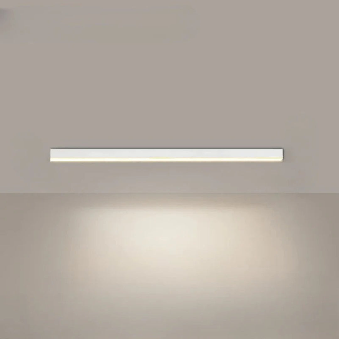 Minimalistyczna liniowa lampa sufitowa LED – widok produktu 6 | Nuvira Home