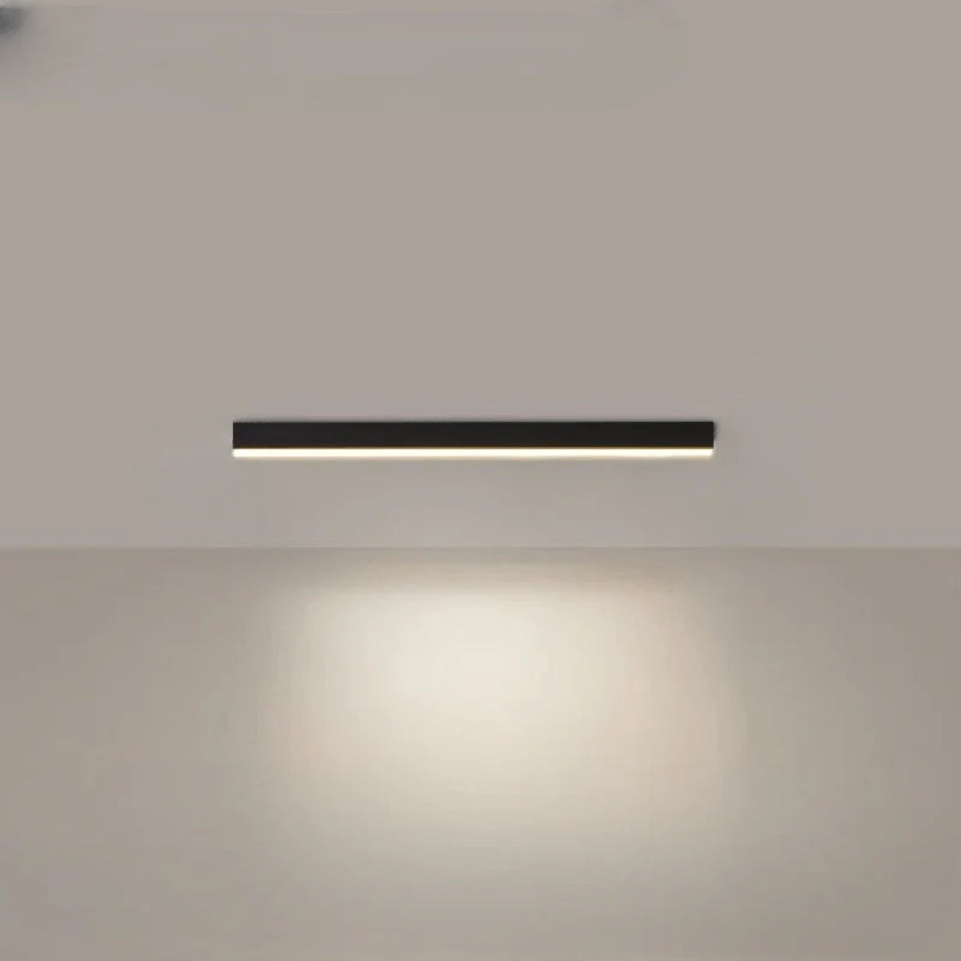 Minimalistyczna liniowa lampa sufitowa LED – widok produktu 9 | Nuvira Home