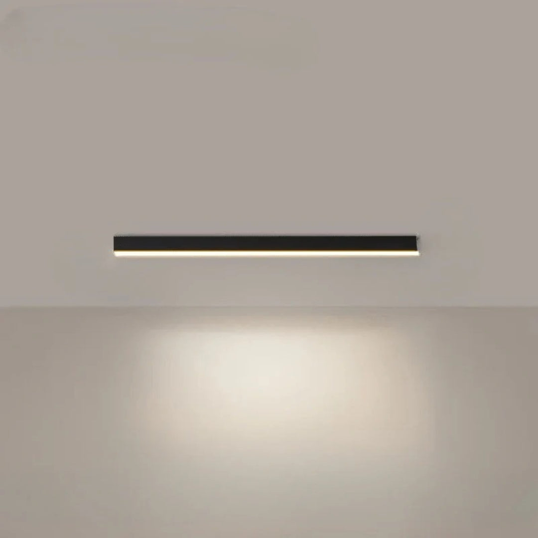 Minimalistyczna liniowa lampa sufitowa LED – widok produktu 10 | Nuvira Home