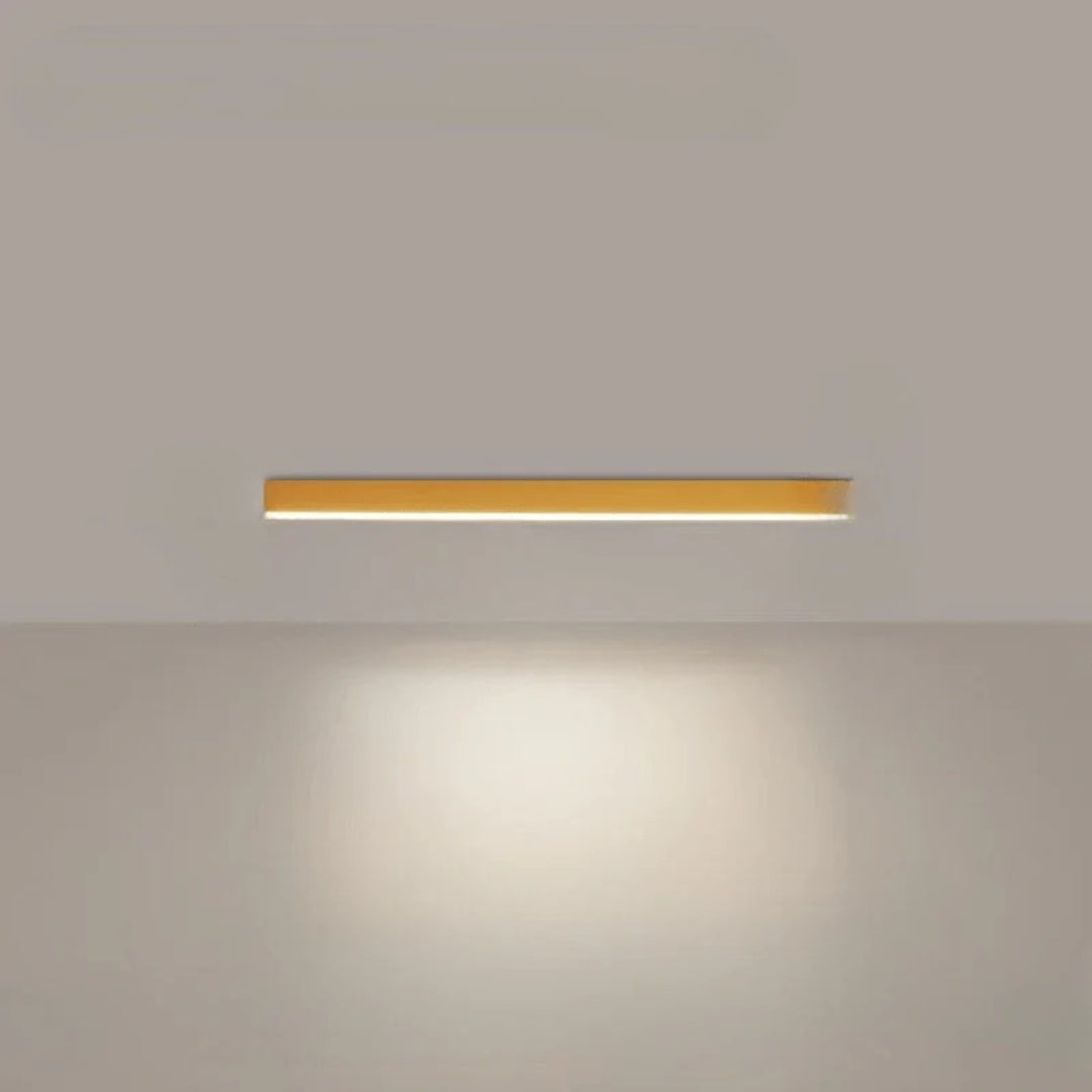 Minimalistyczna liniowa lampa sufitowa LED – widok produktu 14 | Nuvira Home