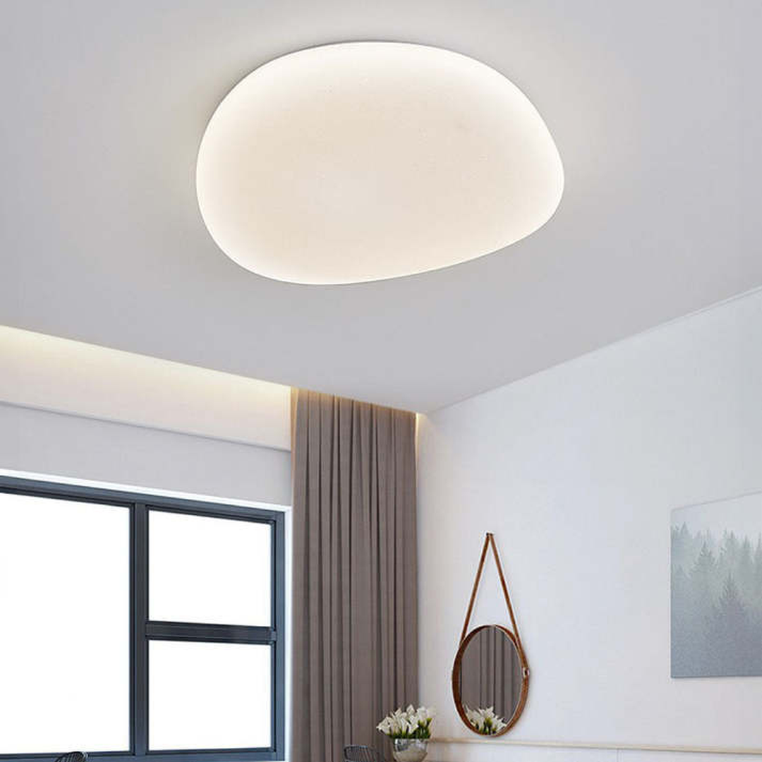 Minimalistyczna Okrągła Lampa Sufitowa Do Nowoczesnych Wnętrz – widok produktu 4 | Nuvira Home