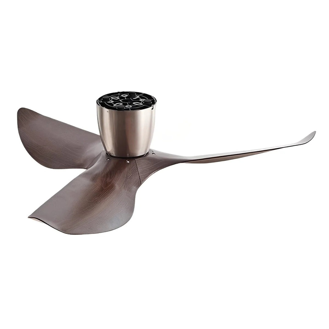 Minimalistyczny wentylator sufitowy z łopatkami – widok produktu 8 | Nuvira Home