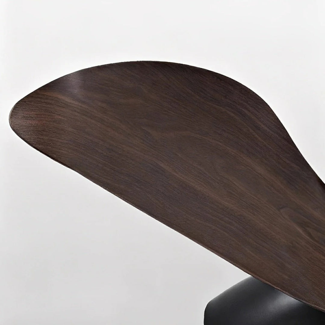 Minimalistyczny wentylator sufitowy z łopatkami – widok produktu 11 | Nuvira Home