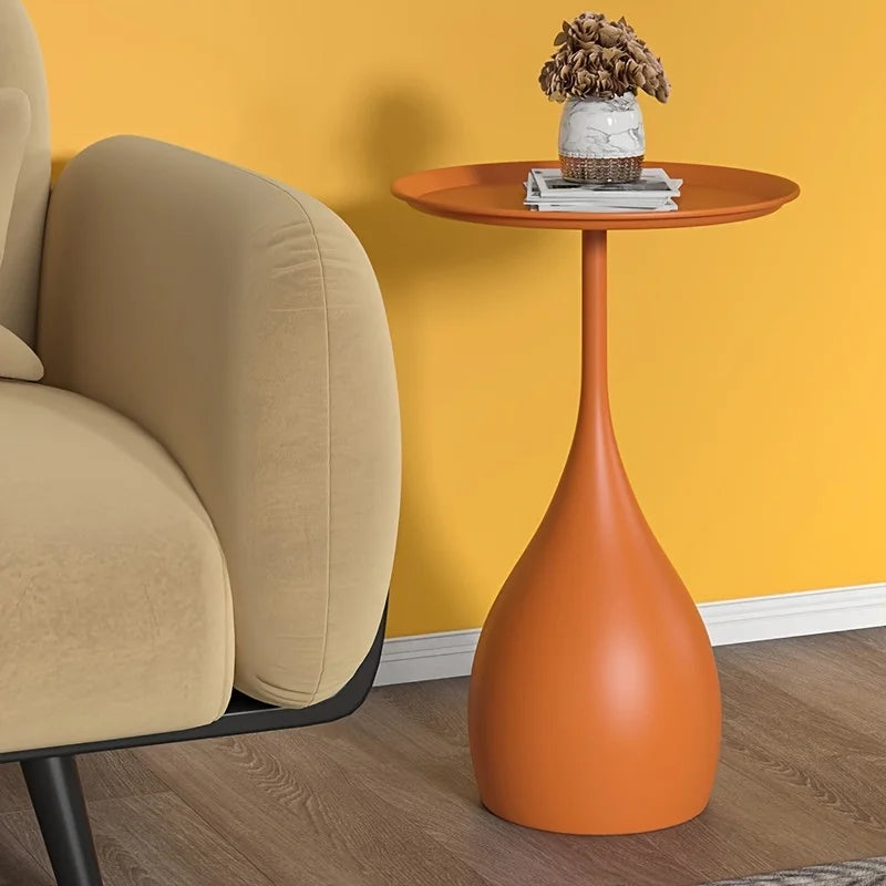 Mobilny Okrągły Stolik Pomocniczy na Kółkach – widok produktu 1 | Nuvira Home