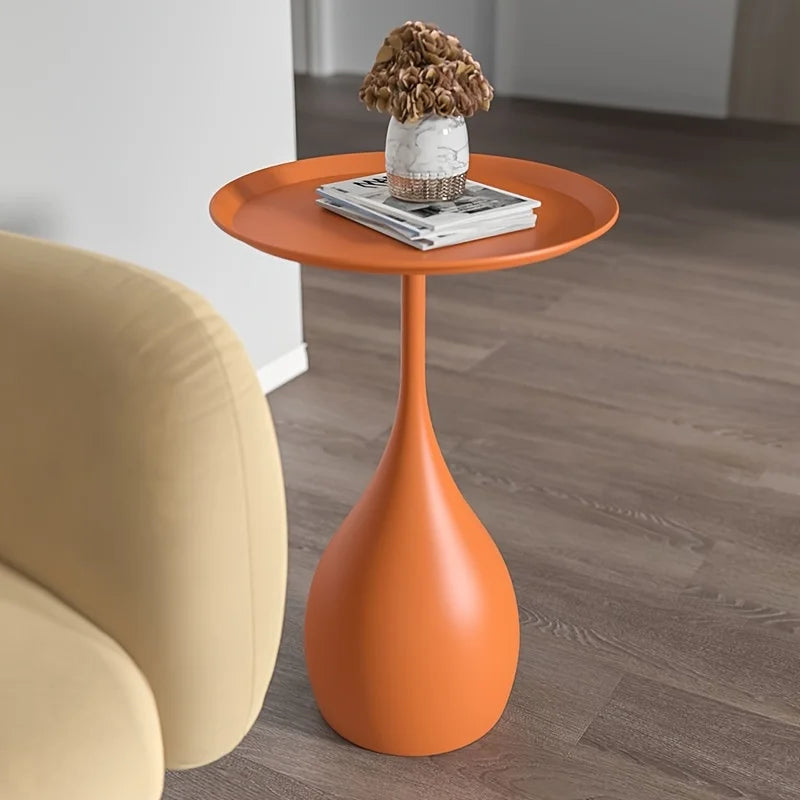 Mobilny Okrągły Stolik Pomocniczy na Kółkach – widok produktu 2 | Nuvira Home