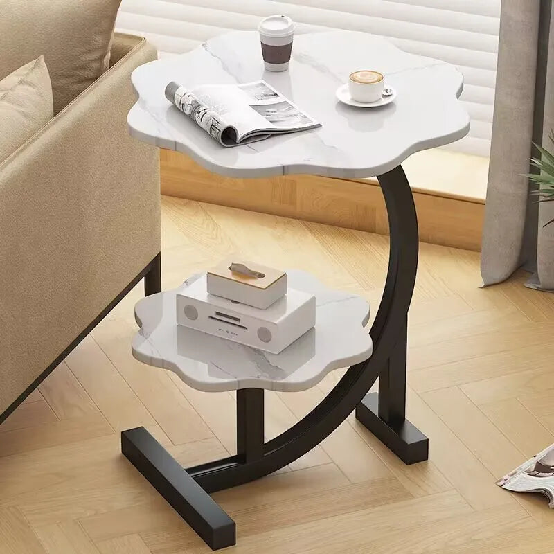 Mobilny Stolik Pomocniczy Dwupoziomowy na Kółkach – widok produktu 4 | Nuvira Home