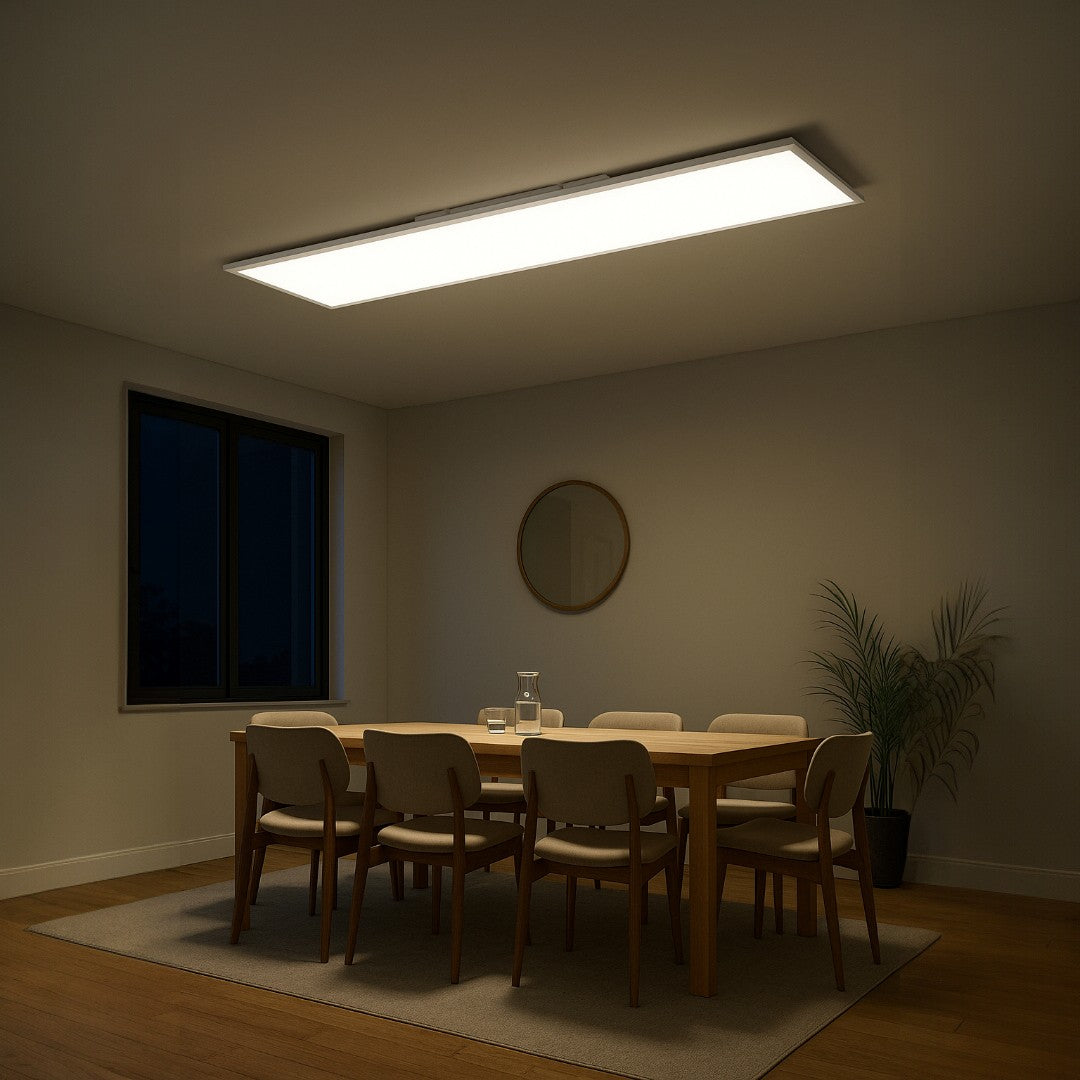 Natynkowa Lampa Sufitowa LED – Nowoczesne Wnętrza – widok produktu 3 | Nuvira Home