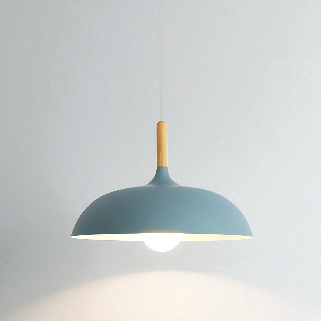 Nordycka Lampa Sufitowa Dębowa – Drewniana – widok produktu 1 | Nuvira Home