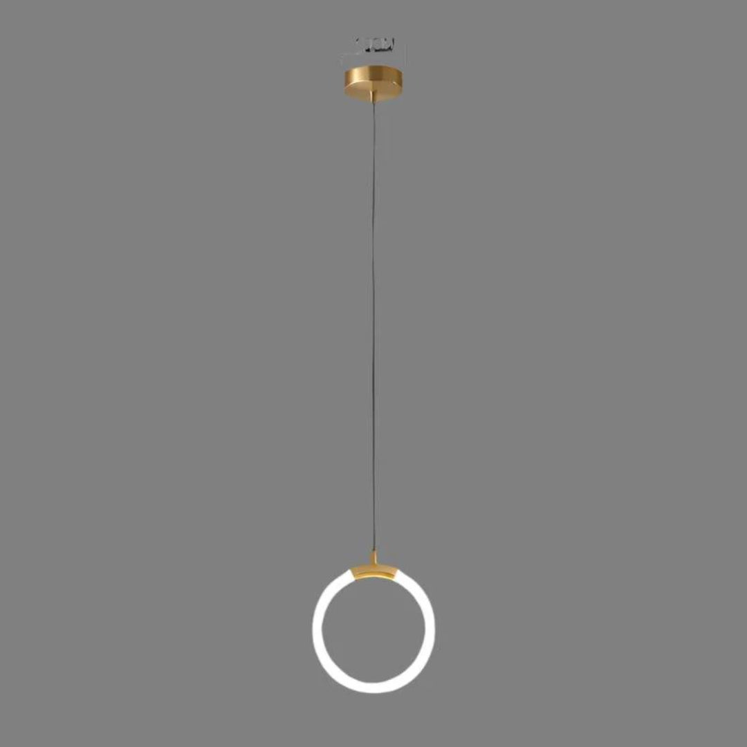 Nordycka pierścieniowa lampa wisząca LED – widok produktu 7 | Nuvira Home