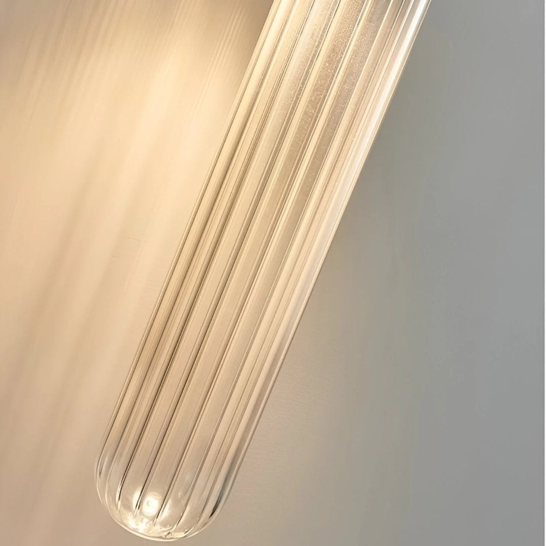 Nordycka szklano-mosiężna lampa ścienna – widok produktu 13 | Nuvira Home