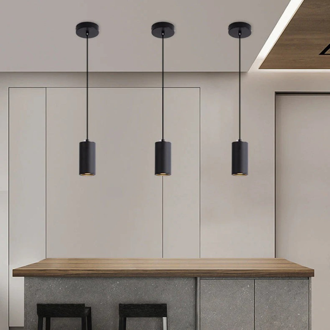 Nordycka żelazna kolumnowa lampa wisząca – widok produktu 3 | Nuvira Home