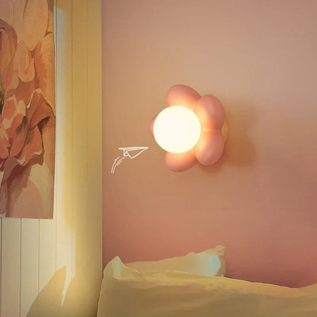 Nowoczesna Lampa Kwiatowa LED – Dekoracyjna – widok produktu 3 | Nuvira Home