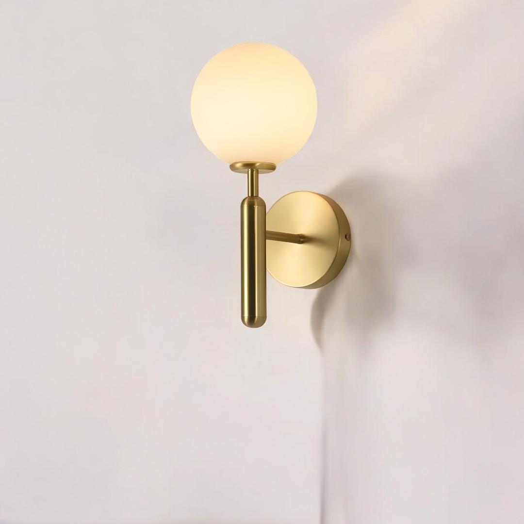 Nowoczesna Lampa Ścienna LED – Okrągła – widok produktu 5 | Nuvira Home