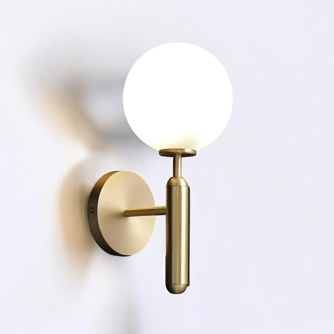 Nowoczesna Lampa Ścienna LED – Okrągła – widok produktu 6 | Nuvira Home