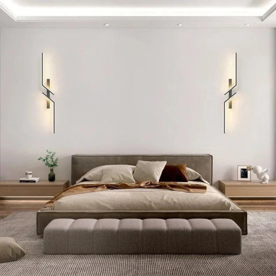 Nowoczesna Lampa Ścienna LED – Stylowa – widok produktu 1 | Nuvira Home