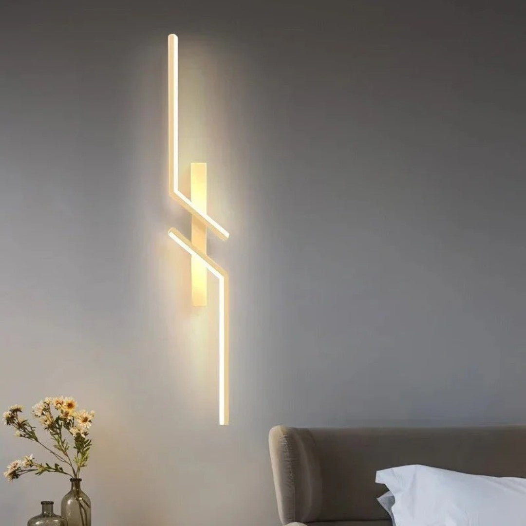 Nowoczesna Lampa Ścienna LED – Stylowa – widok produktu 8 | Nuvira Home