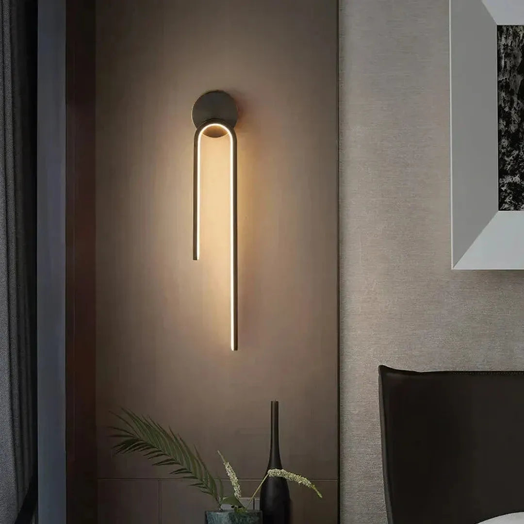 Nowoczesna Lampa Ścienna LED – Stylowy i Funkcjonalny Design – widok produktu 4 | Nuvira Home