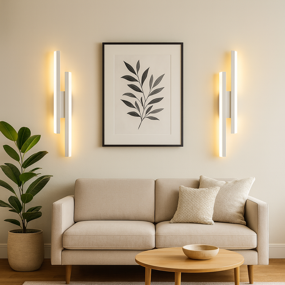 Nowoczesna Lampa Ścienna LED – Taśma LED – widok produktu 1 | Nuvira Home