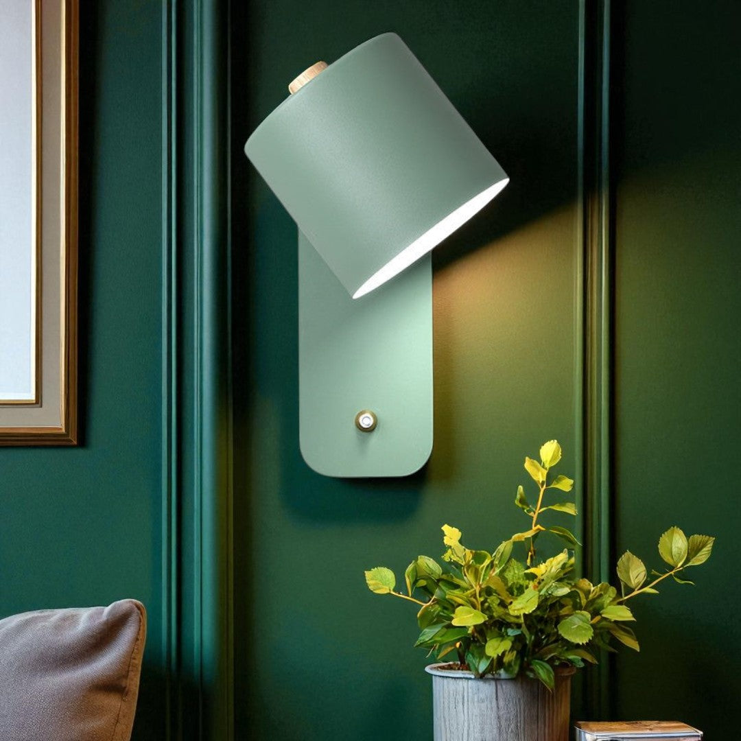 Nowoczesna Lampa Ścienna LED – Z Włącznikiem – widok produktu 8 | Nuvira Home