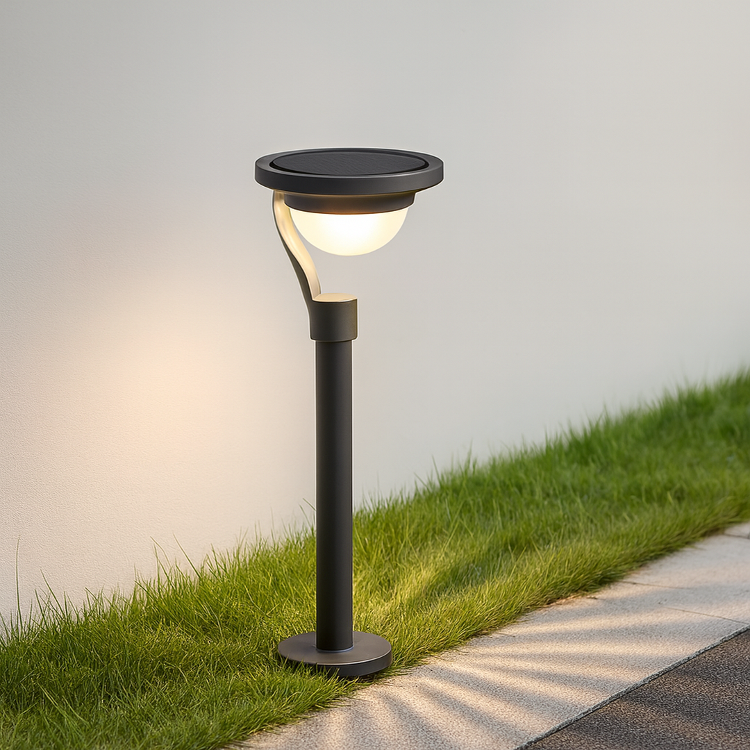 Nowoczesna Lampa Solarna – Do Użytku Zewnętrznego – widok produktu 3 | Nuvira Home