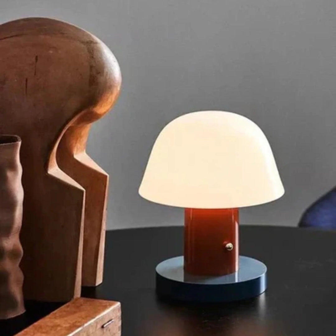 Nowoczesna lampa stołowa Mushroom – widok produktu 10 | Nuvira Home