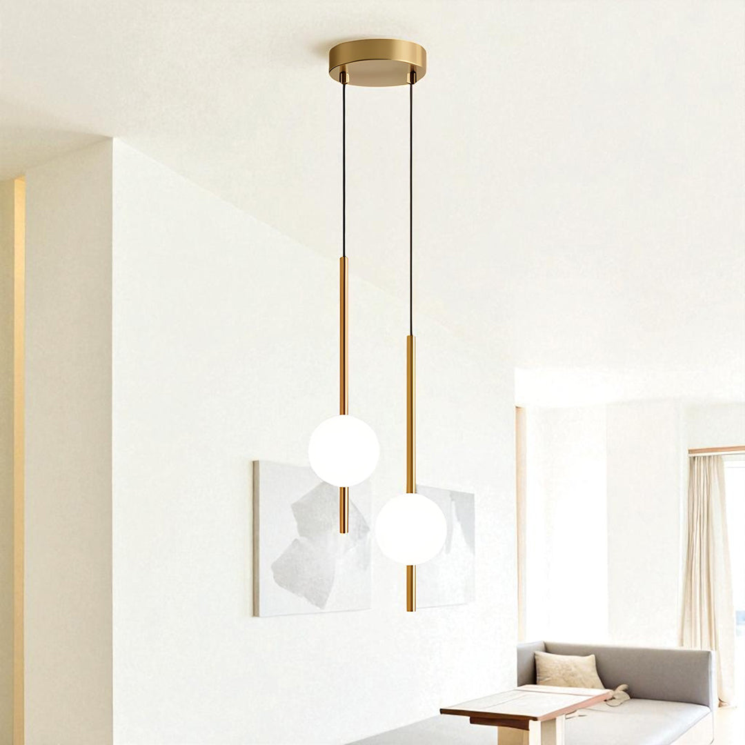 Nowoczesna Lampa Wisząca – Do Sypialni – widok produktu 10 | Nuvira Home
