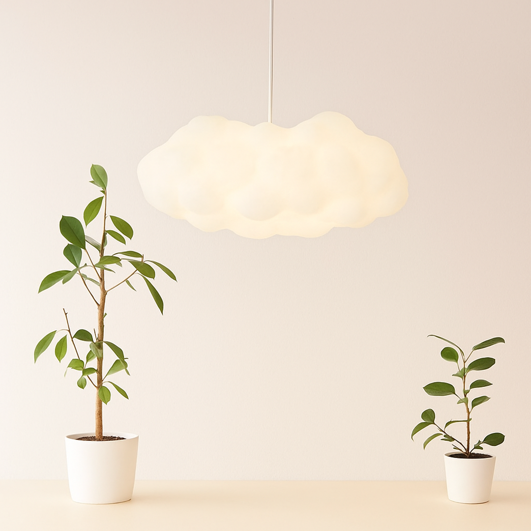 Nowoczesna Lampa Wisząca – W Kształcie Chmury – widok produktu 3 | Nuvira Home