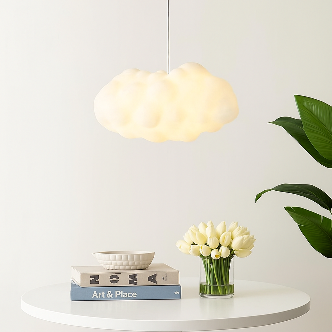 Nowoczesna Lampa Wisząca – W Kształcie Chmury – widok produktu 4 | Nuvira Home