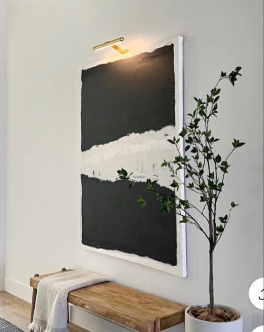 Nowoczesna liniowa lampa ścienna LED – widok produktu 2 | Nuvira Home