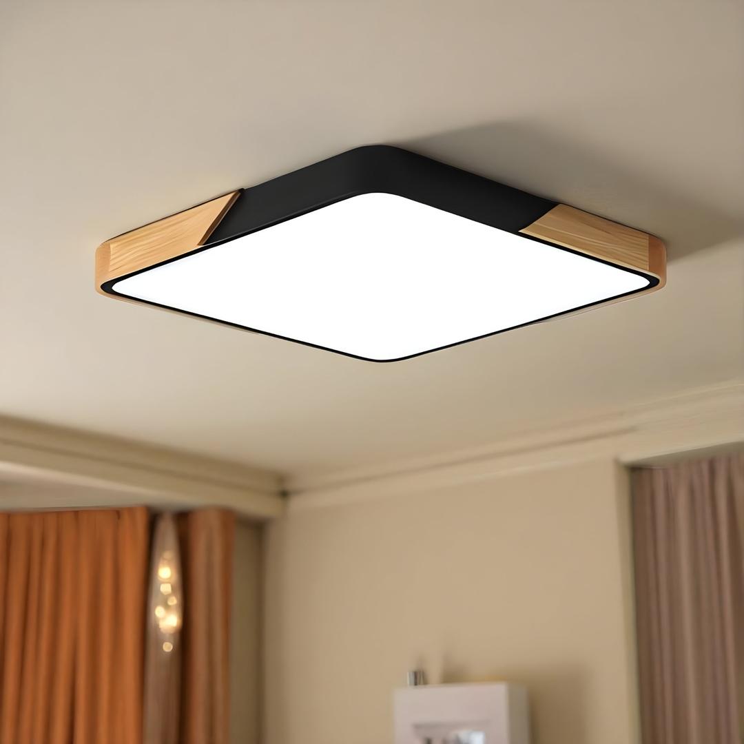 Nowoczesna Natynkowa Lampa Sufitowa – Okrągła – widok produktu 4 | Nuvira Home