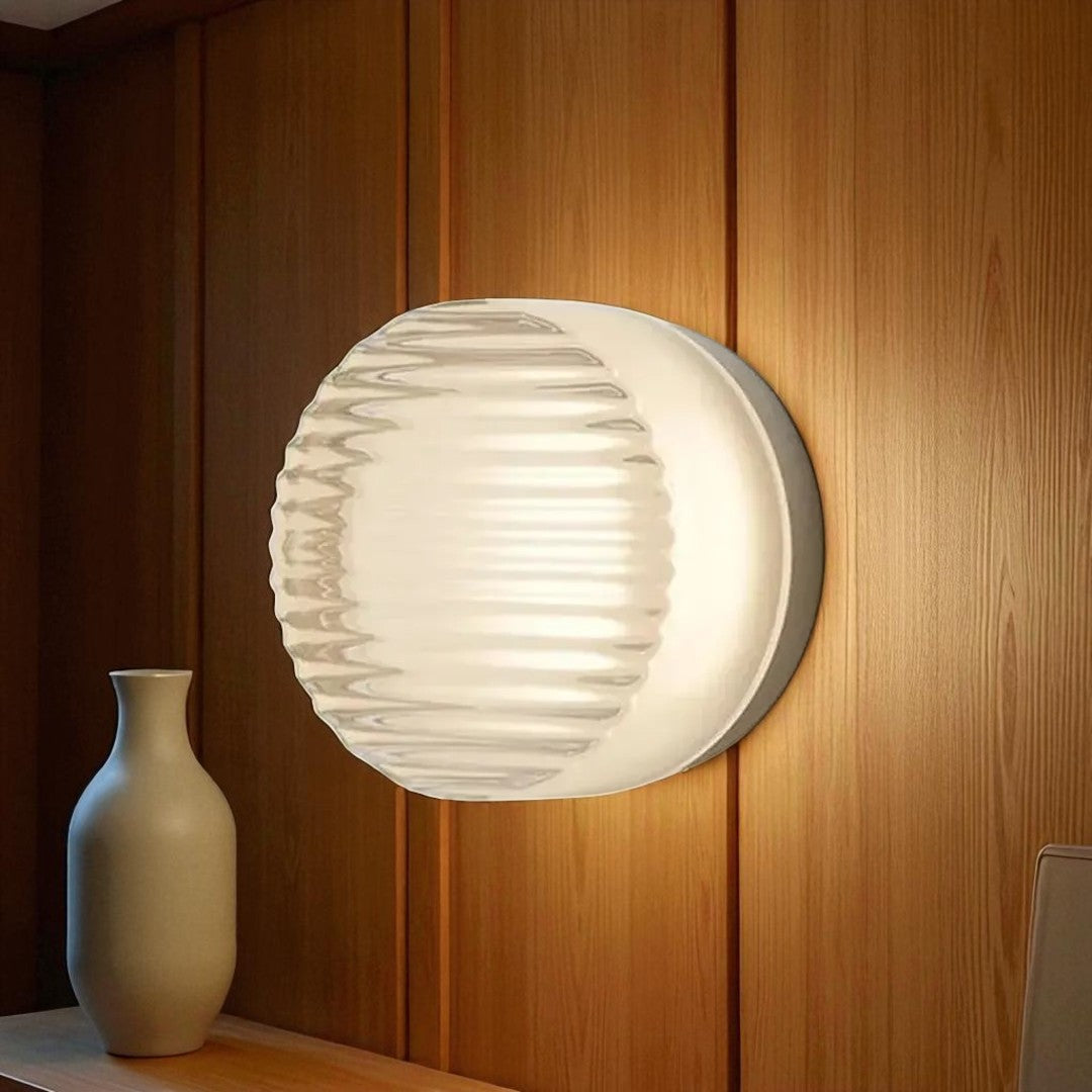 Nowoczesna Natynkowa Lampa Sufitowa – Okrągła – widok produktu 1 | Nuvira Home