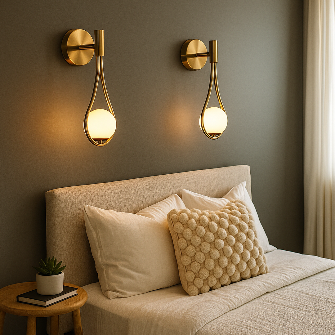 Nowoczesna nordycka lampa ścienna – Regulowany design – widok produktu 3 | Nuvira Home