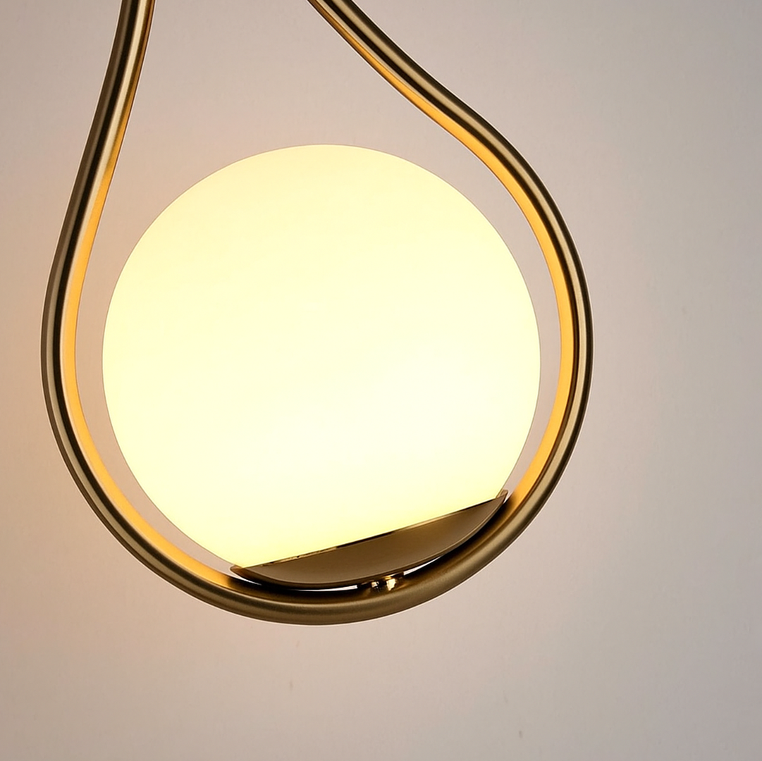 Nowoczesna nordycka lampa ścienna – Regulowany design – widok produktu 4 | Nuvira Home