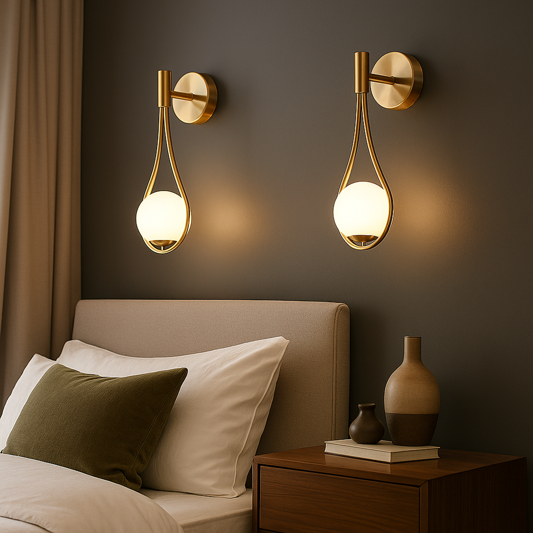 Nowoczesna nordycka lampa ścienna – Regulowany design – widok produktu 6 | Nuvira Home